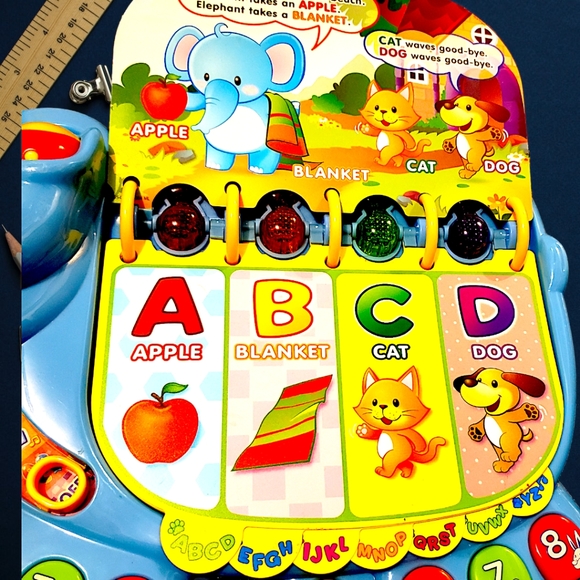 VTech Touch and Teach Elephant Book , BlueLearning/Educational Toy - Picture 6 of 11